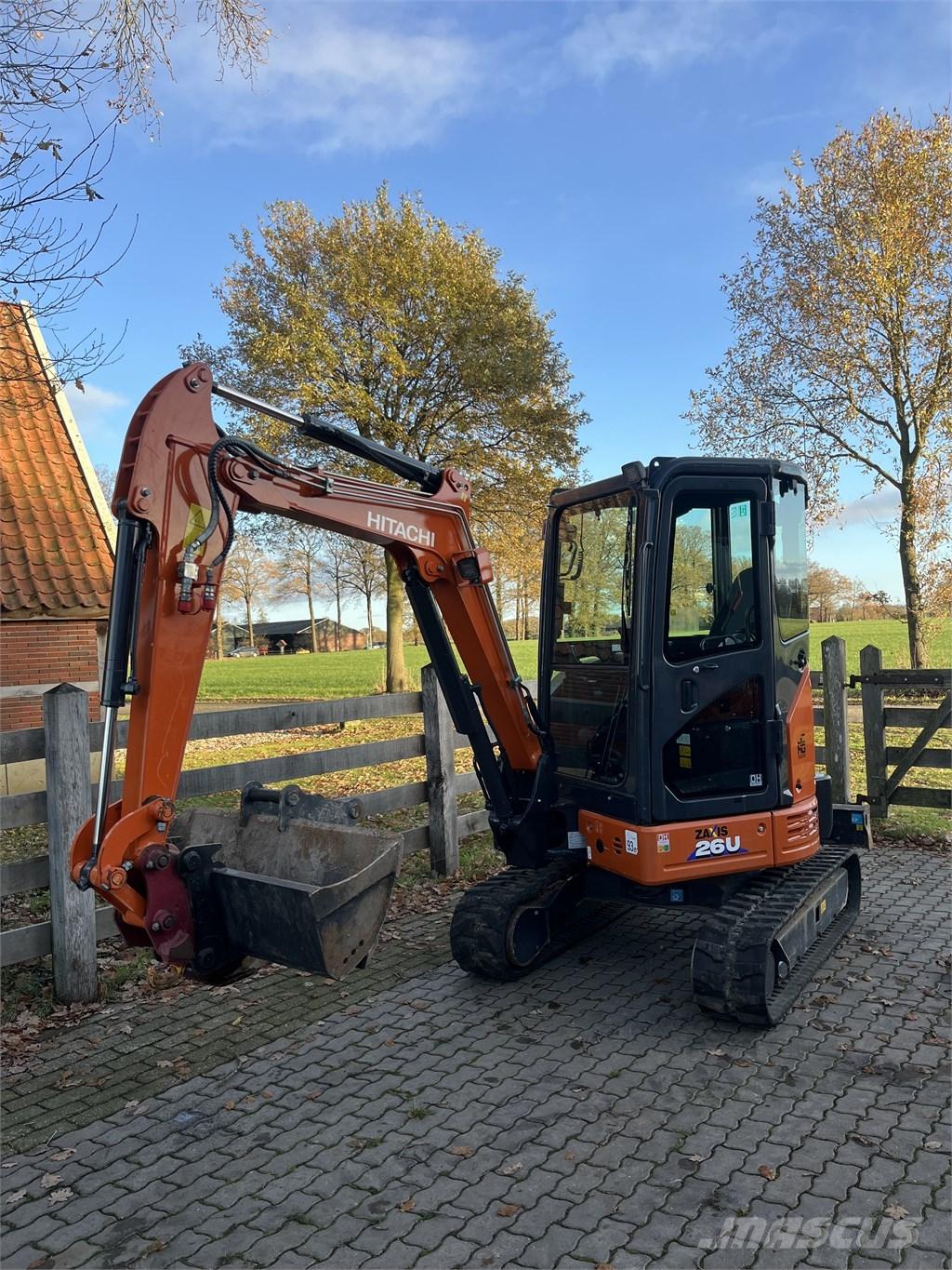 Hitachi ZX 26 U-6 CR Mini excavators < 7t