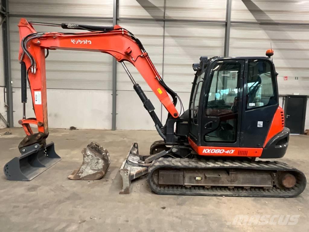 Kubota KX 080-4 A Midi excavators  7t - 12t