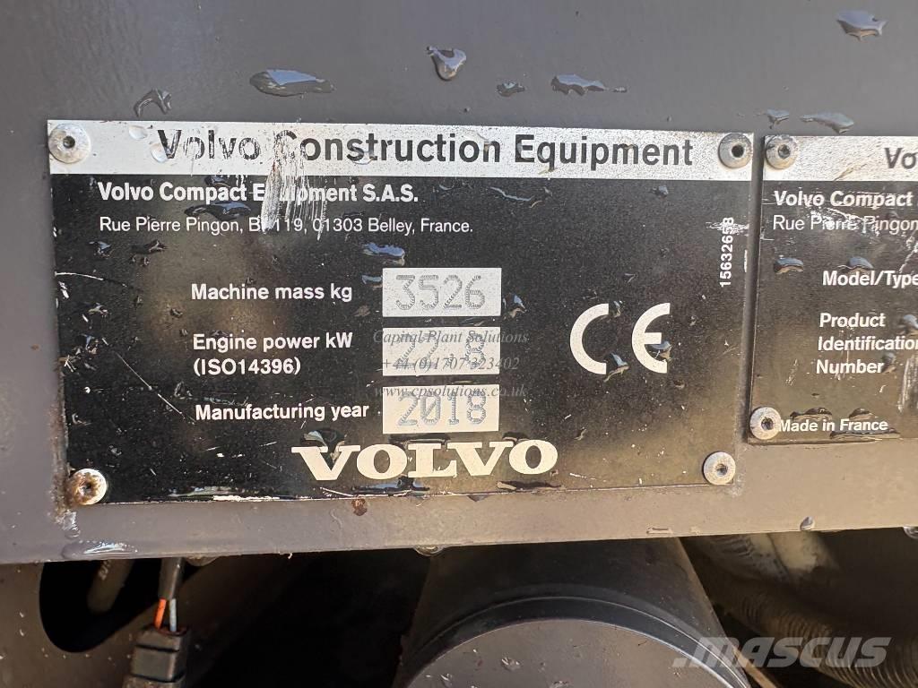 Volvo ECR 35 D Mini excavators < 7t