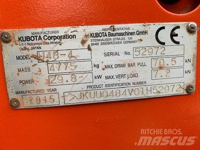 Kubota U 48-4 Mini excavators < 7t