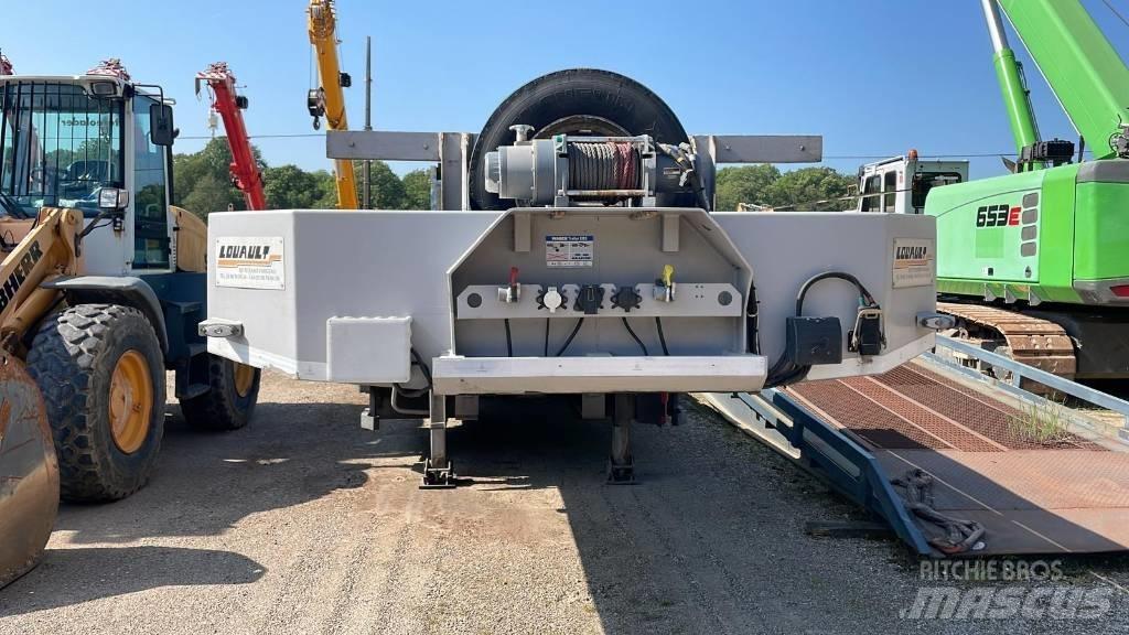 Louault 13,60m Vehicle transport semi-trailers