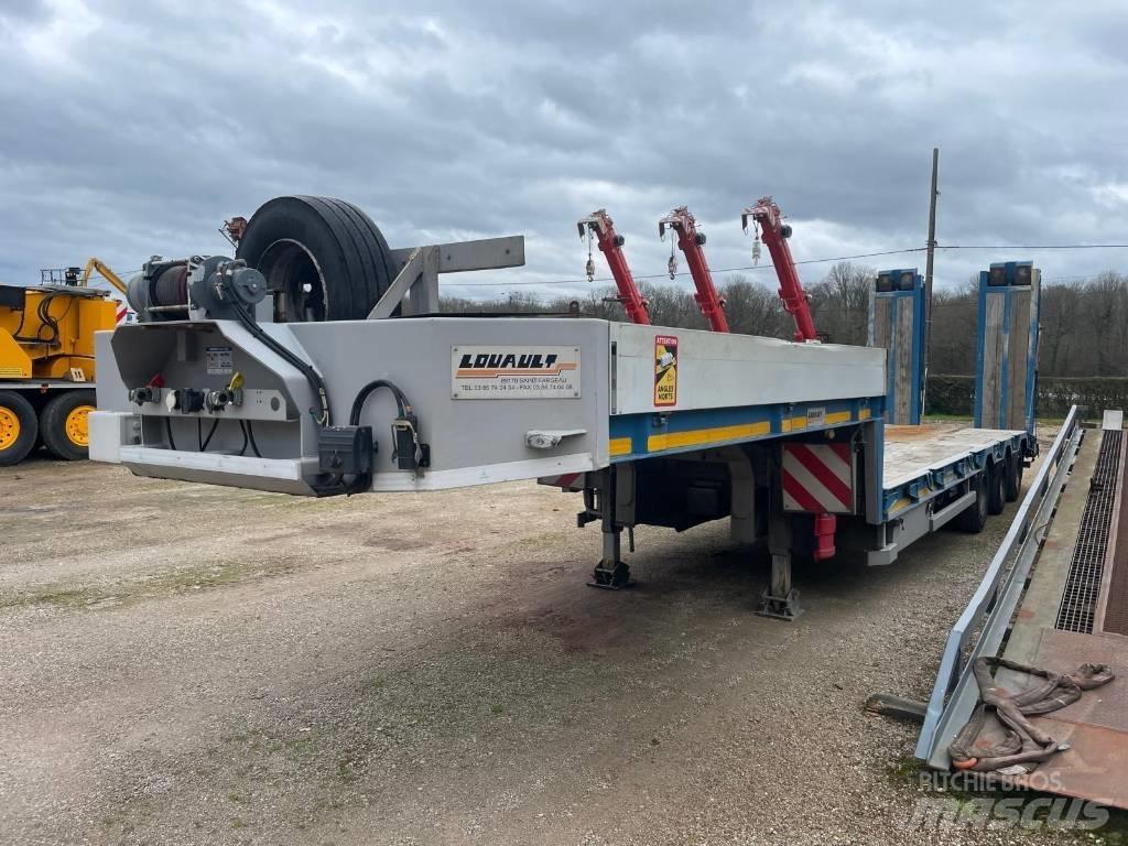 Louault 13,60m Vehicle transport semi-trailers