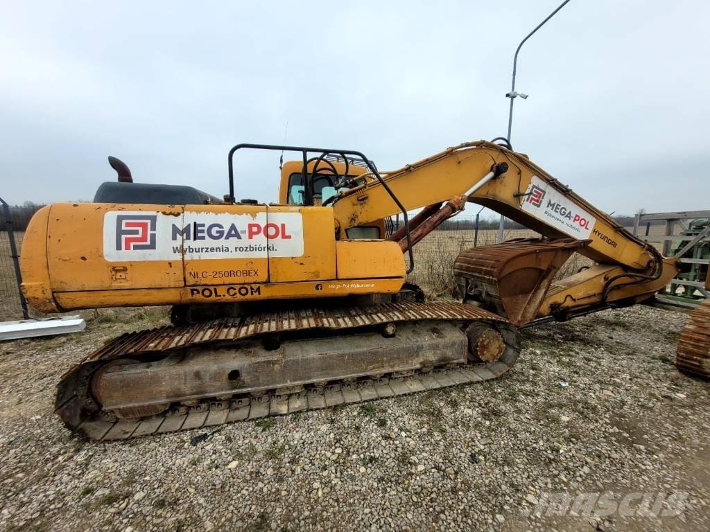 Hyundai 250 Crawler excavators