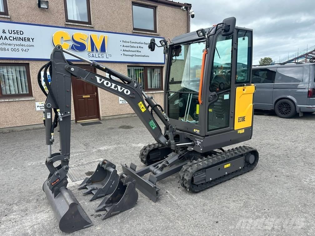 Volvo EC 18 E Mini excavators < 7t