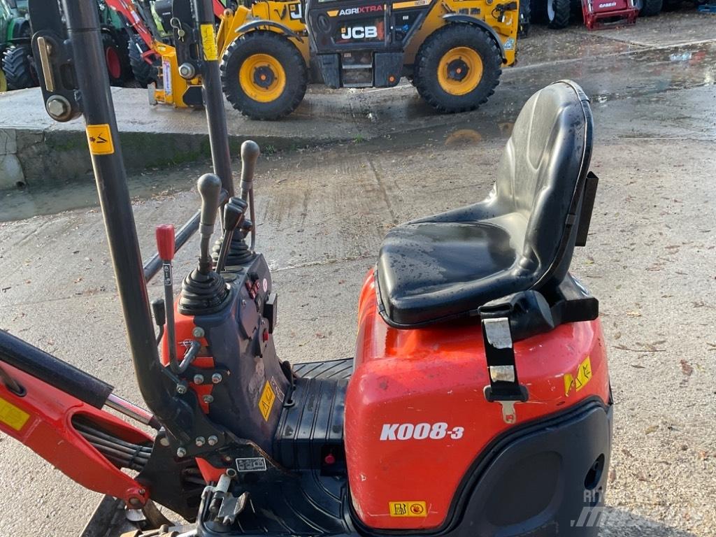 Kubota K 008-3 Mini excavators < 7t