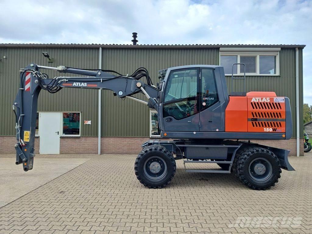 Atlas 150W Wheeled excavators