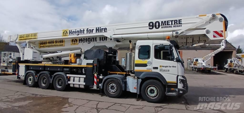 Bronto S90 HLA-X Truck mounted aerial platforms