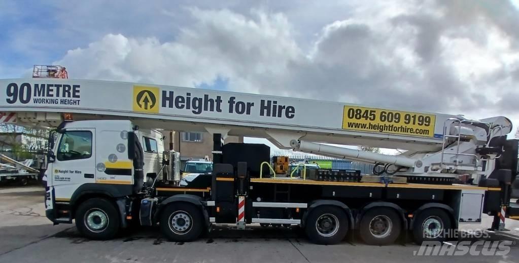 Bronto S90 HLA-X Truck mounted aerial platforms