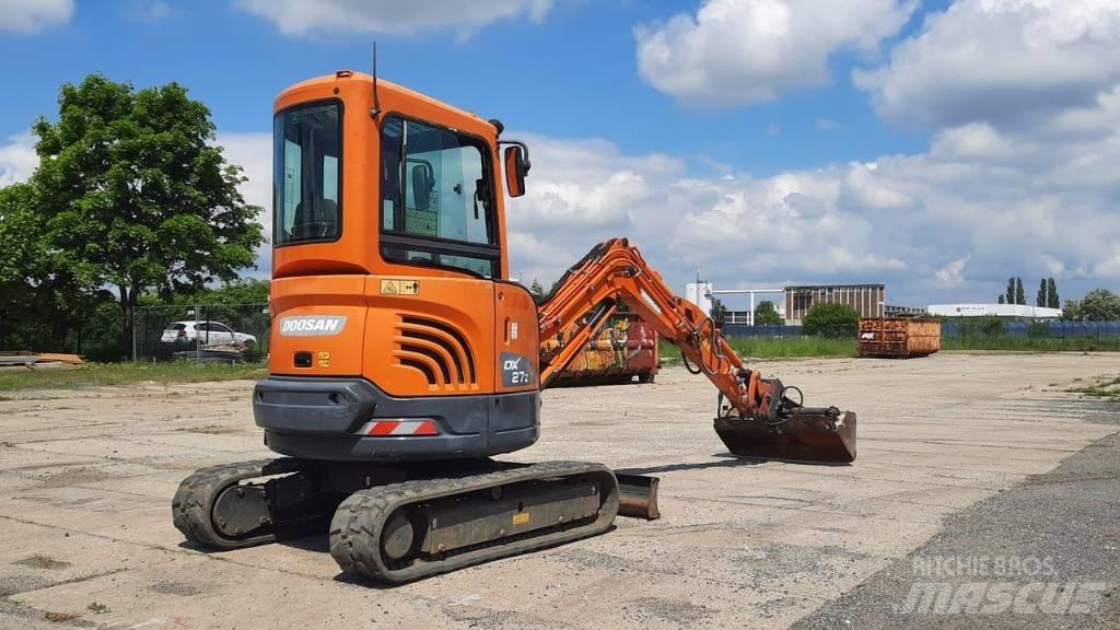 Doosan DX 27 Z Mini excavators < 7t
