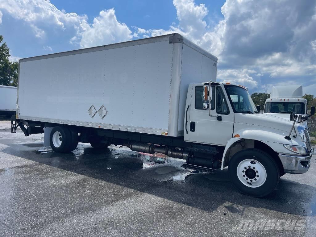 International 4300 Van Body Trucks