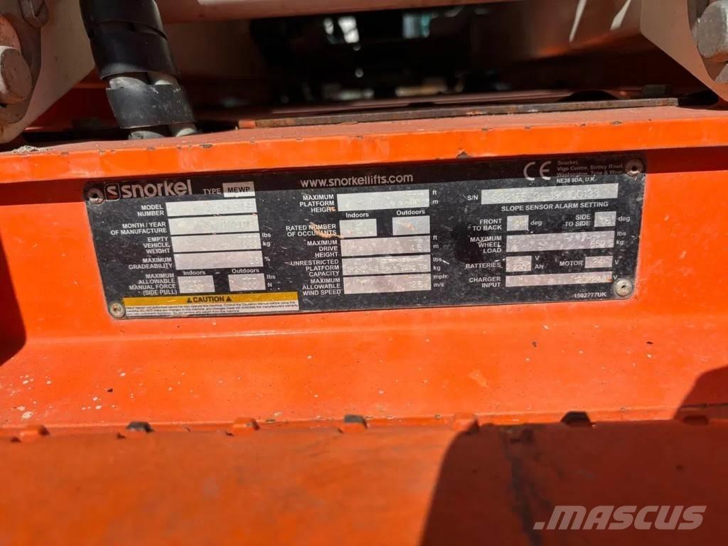 Snorkel S3215E Scissor lifts