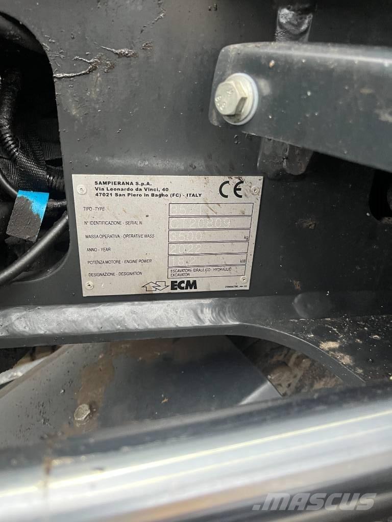 ECM 35 ZT Mini excavators < 7t
