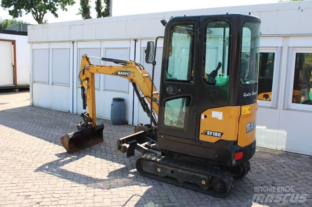 Sany SY 18 C Mini excavators < 7t