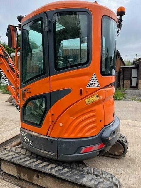 Doosan DX 27 Z Mini excavators < 7t