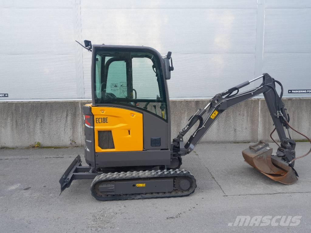 Volvo EC18E Mini excavators < 7t