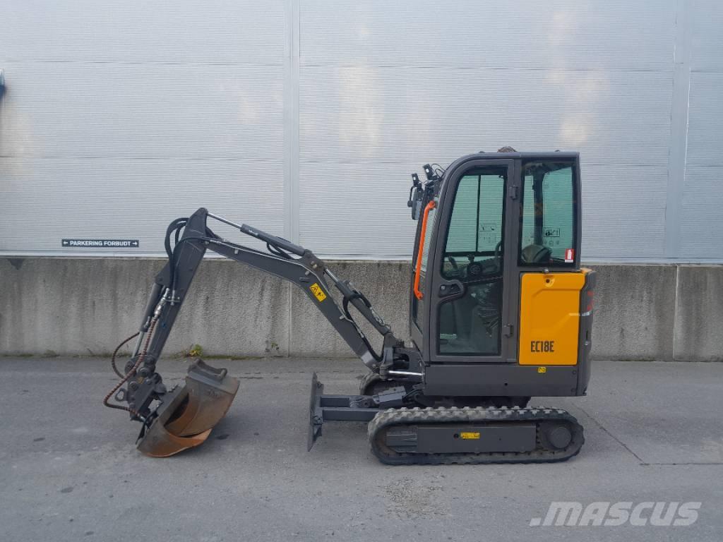 Volvo EC18E Mini excavators < 7t