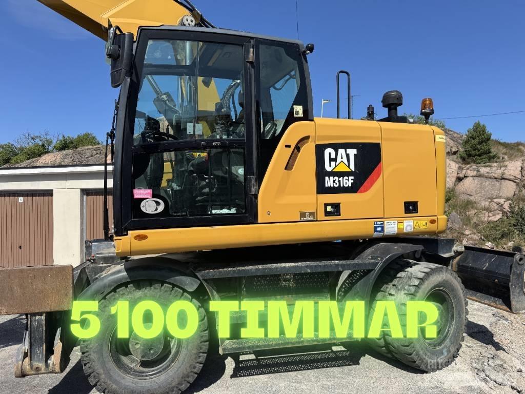 CAT M316F Wheeled excavators