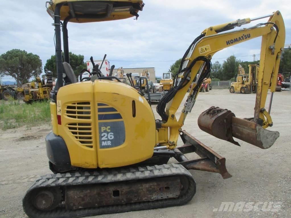 Komatsu PC 26 MR-3 Mini excavators < 7t