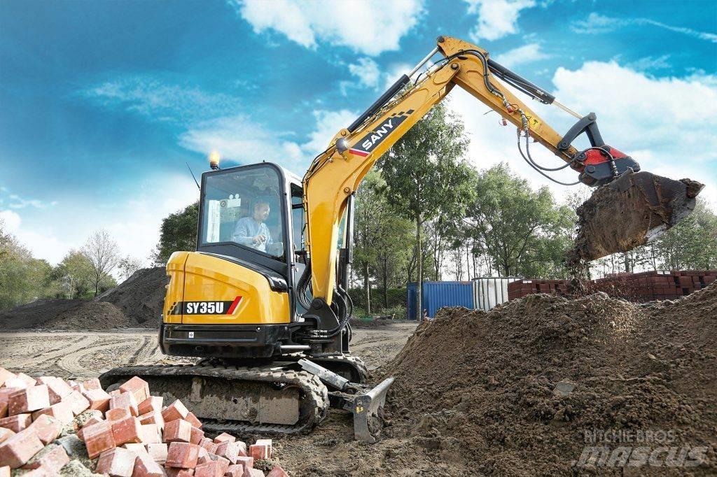Sany SY 35 U Mini excavators < 7t