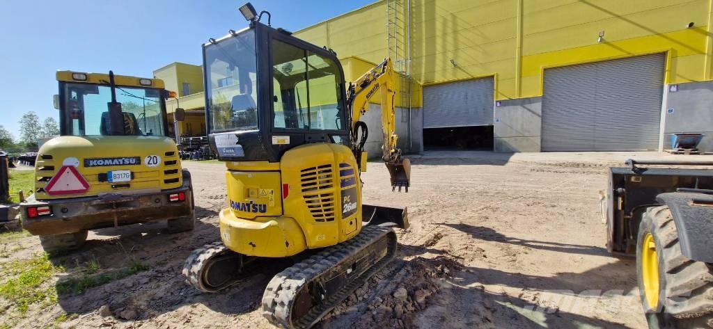 Komatsu PC 26 MR Mini excavators < 7t