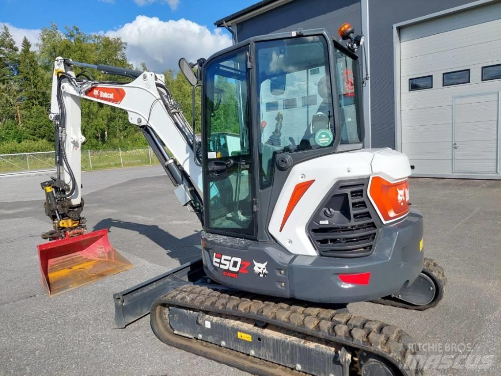 Bobcat E50z Mini excavators < 7t