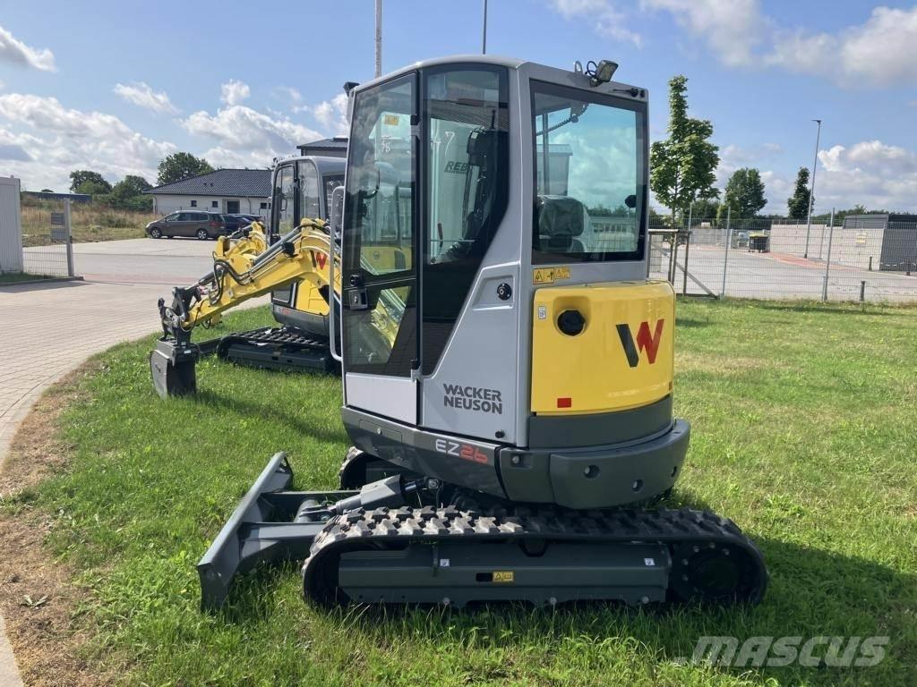 Wacker EZ 26 Mini excavators < 7t