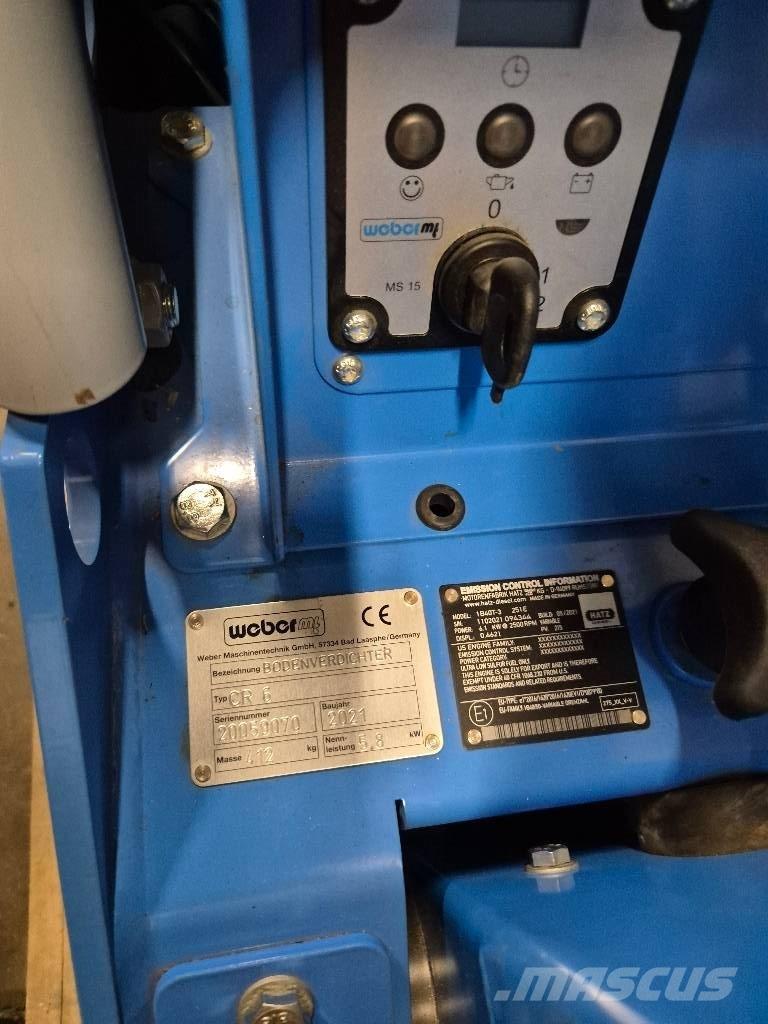 Weber CR 6 Vibrator compactors