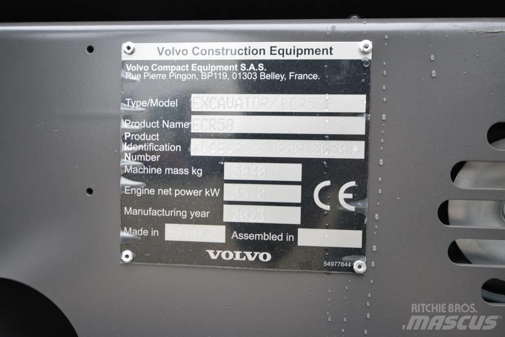 Volvo ECR 58 F Mini excavators < 7t