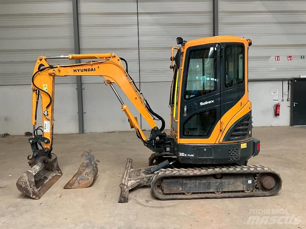 Hyundai 30 Z-9AK Mini excavators < 7t