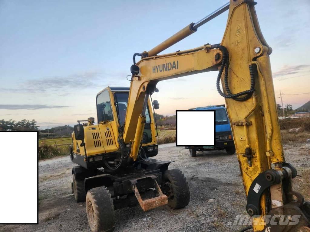 Hyundai Robex 55 W-7 Wheeled excavators