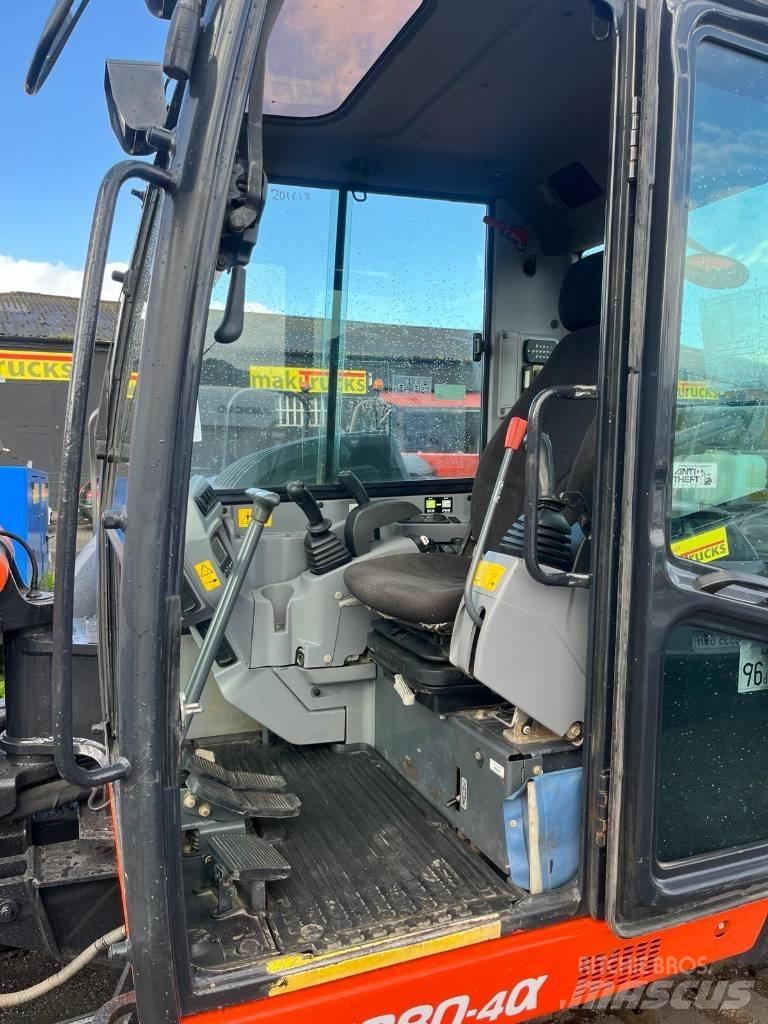 Kubota KX 080-4a Midi excavators  7t - 12t