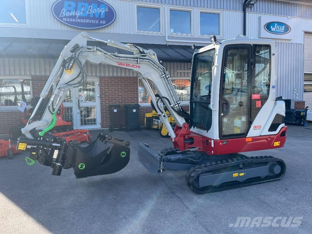 Takeuchi TB 225 Mini excavators < 7t