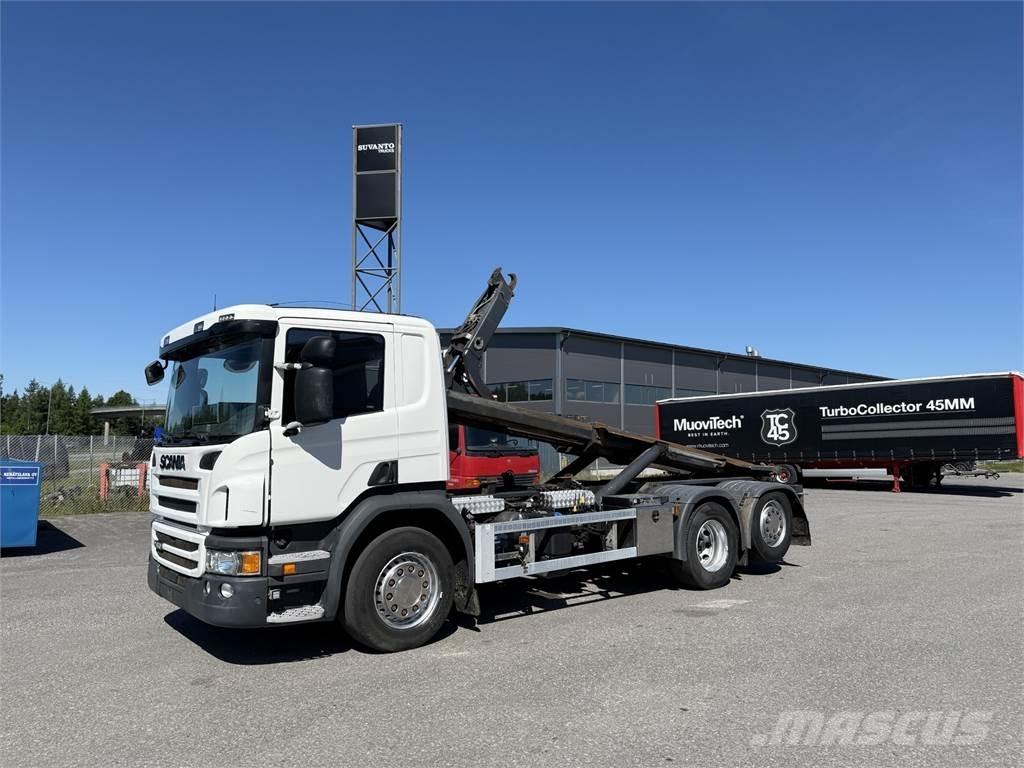 Scania P450 6X2 Hook lift trucks