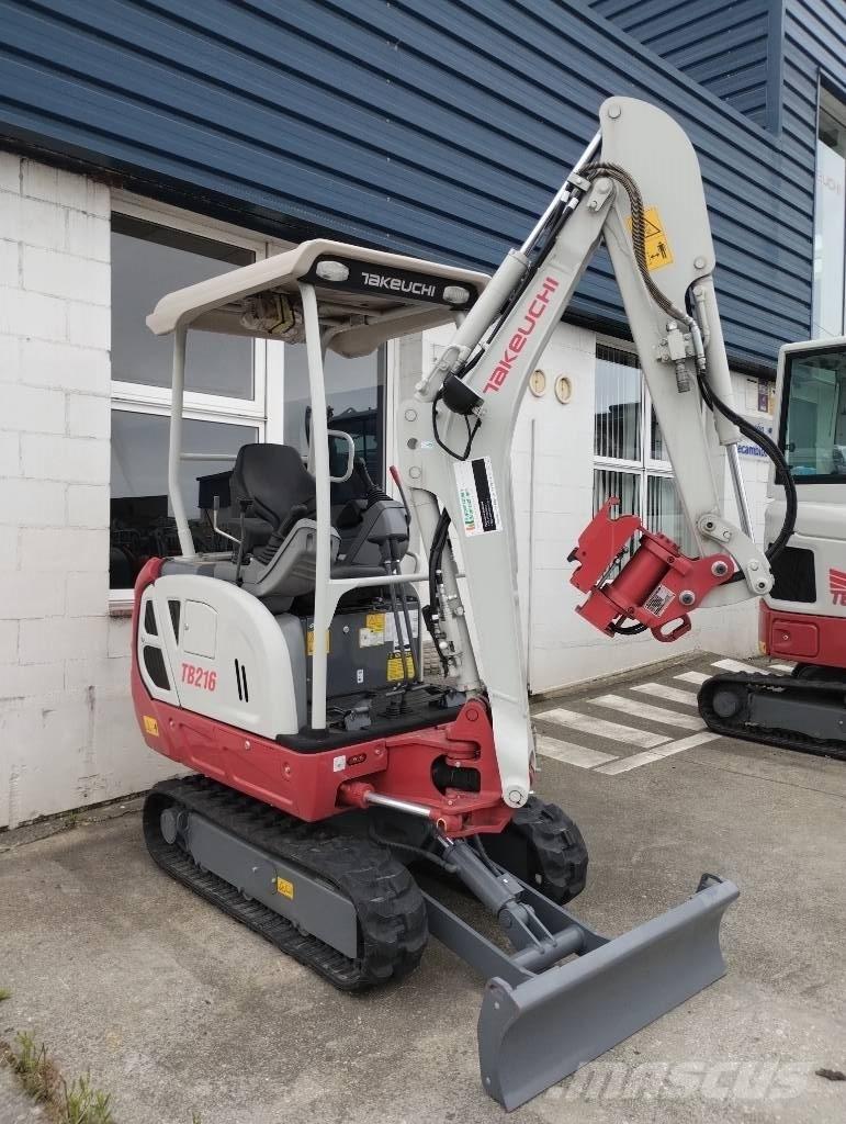 Takeuchi TB 216 Mini excavators < 7t