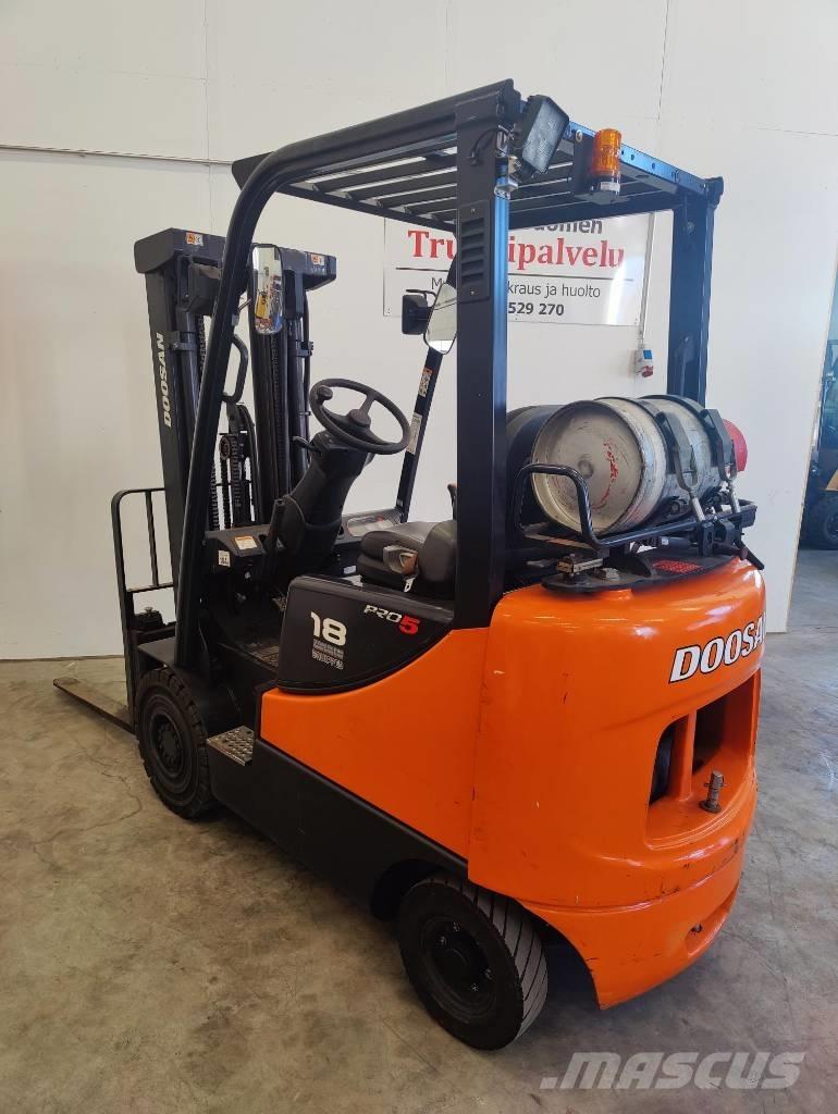 Doosan G18 S-5 LPG trucks