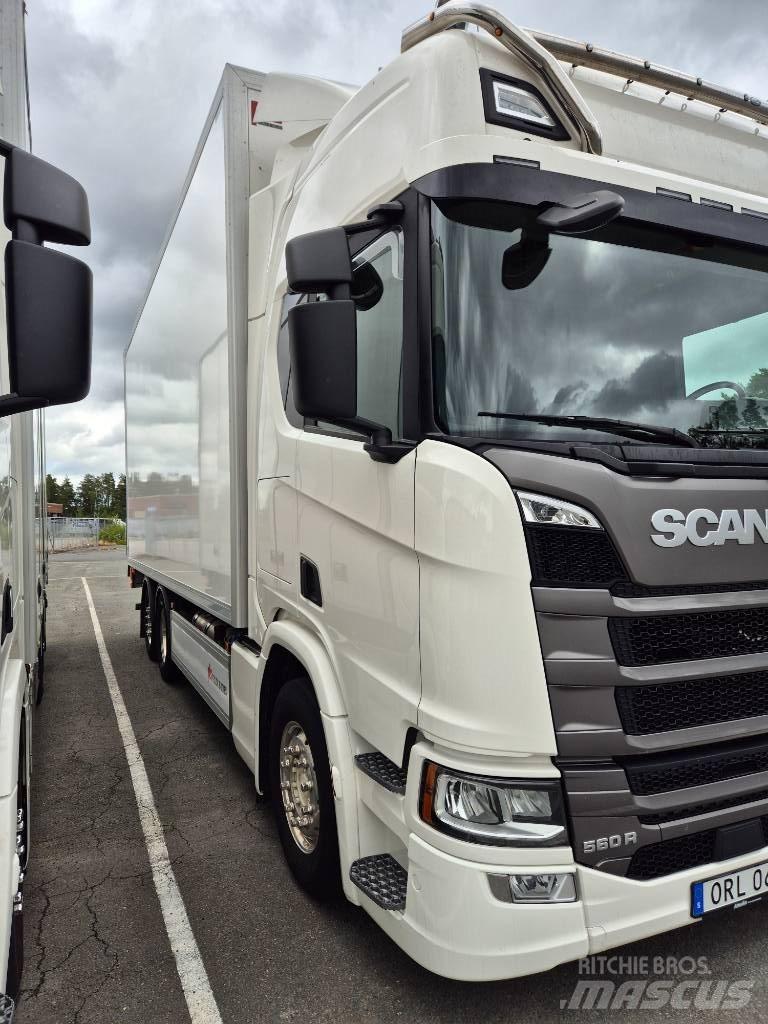 Scania 560R Van Body Trucks