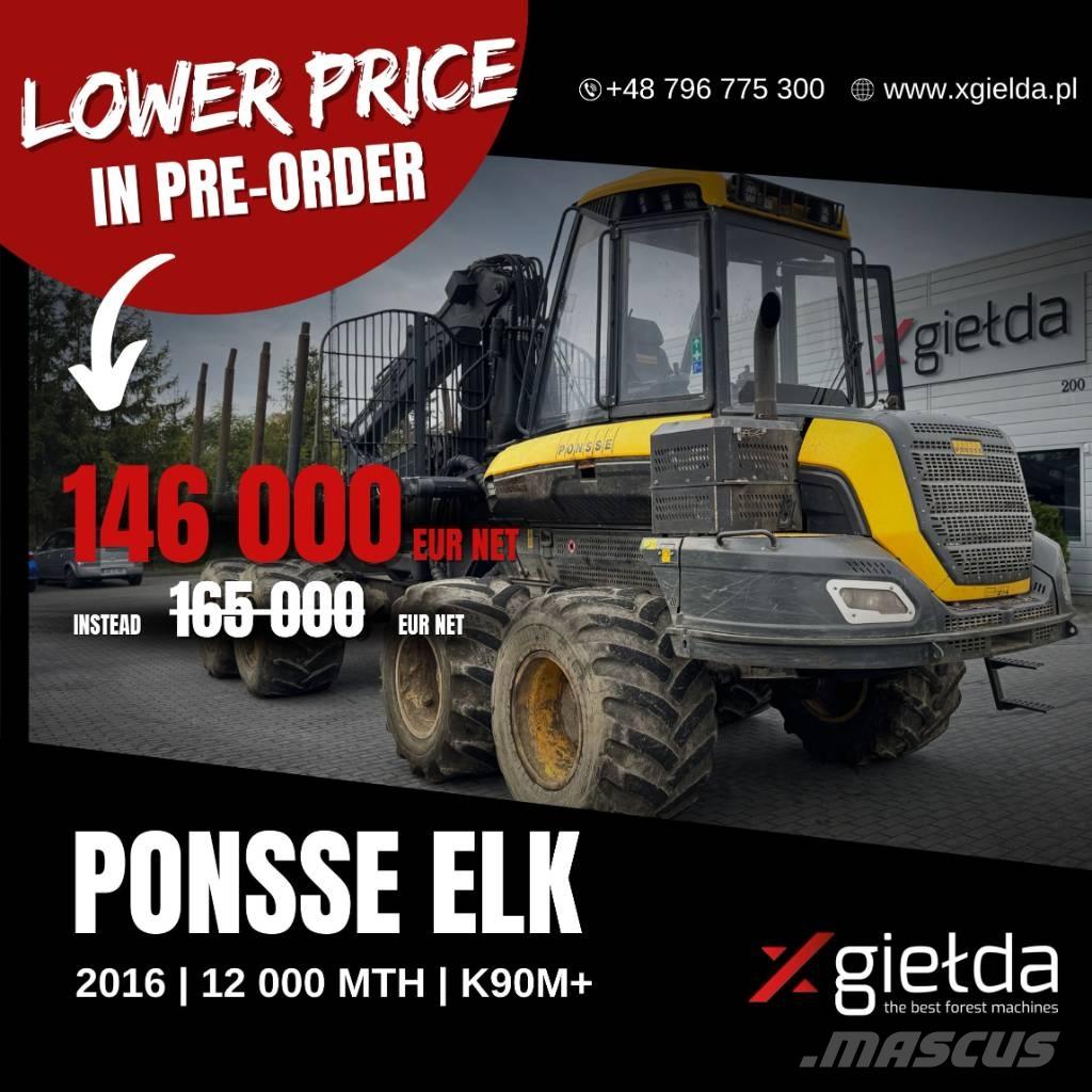 Ponsse Elk Forwarders