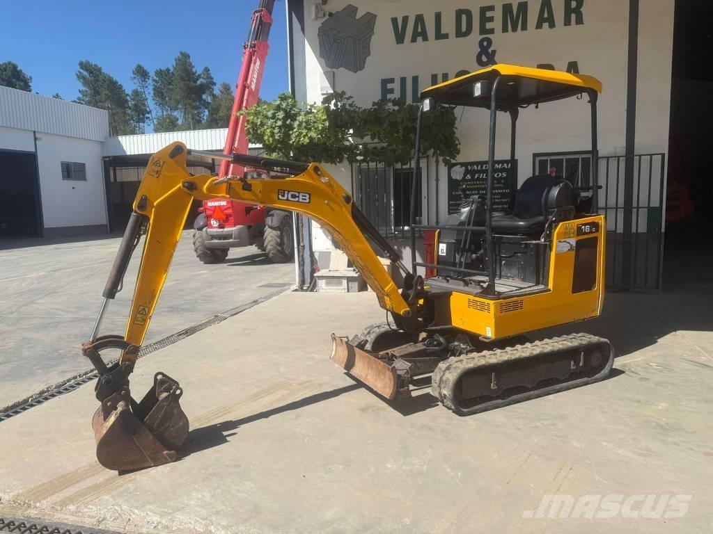 JCB 16 C-1, 1700Kg Mini excavators < 7t