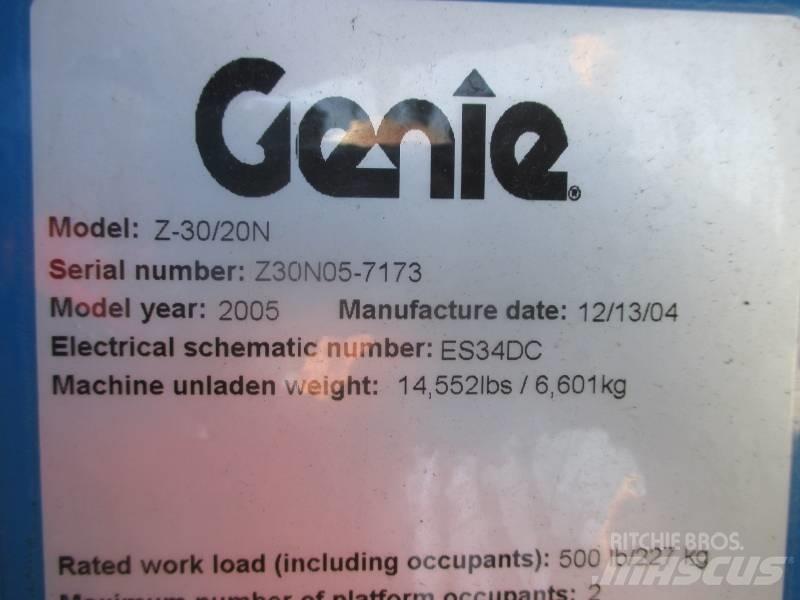 Genie Z 30/20 N Articulated boom lifts