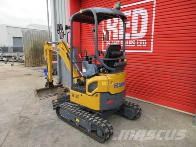 XCMG XE 18 E Mini excavators < 7t