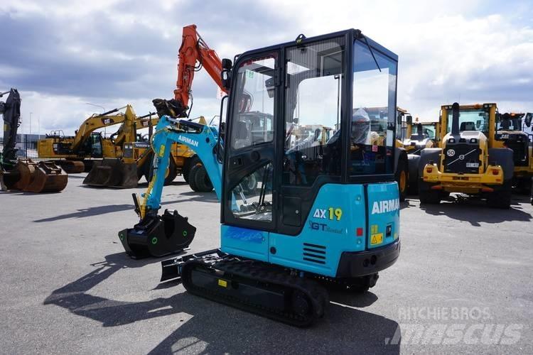 Airman AX19-7 Mini excavators < 7t