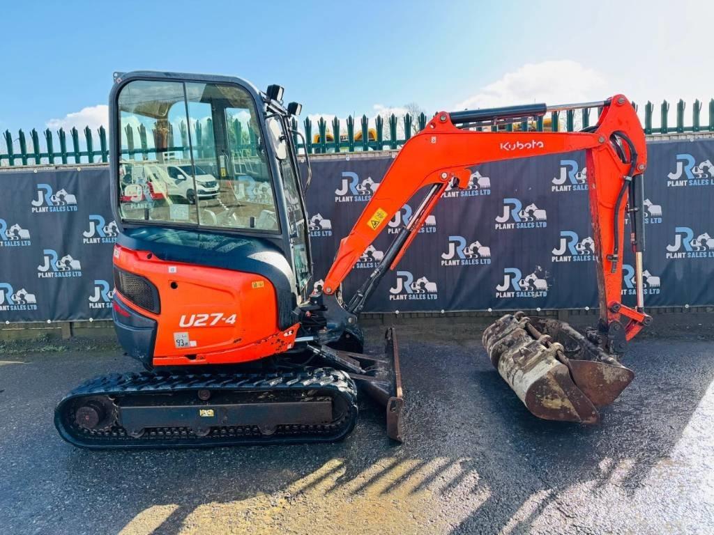 Kubota U 27-4 Mini excavators < 7t