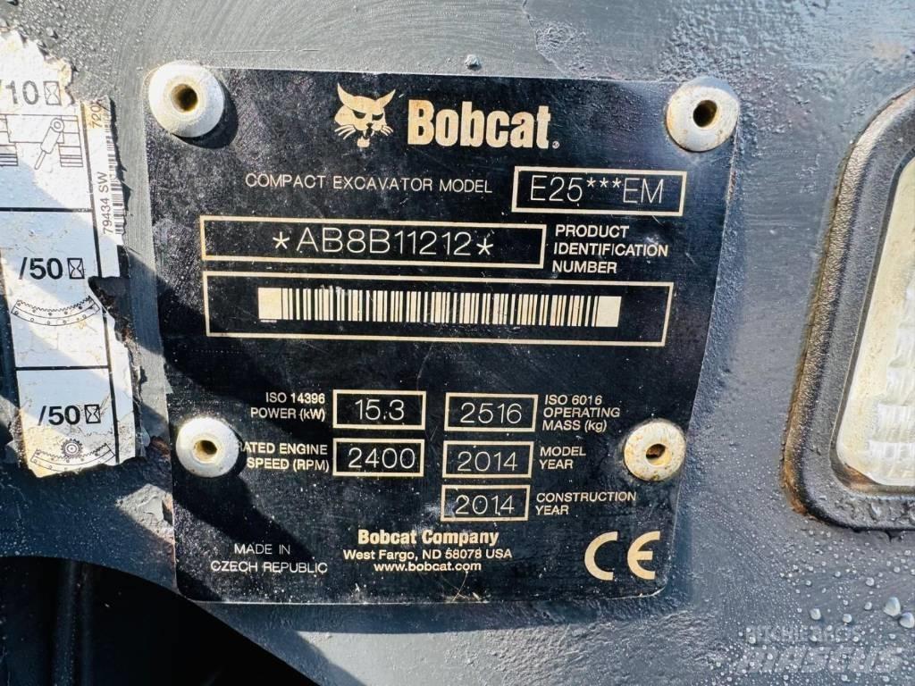 Bobcat E 25 Mini excavators < 7t