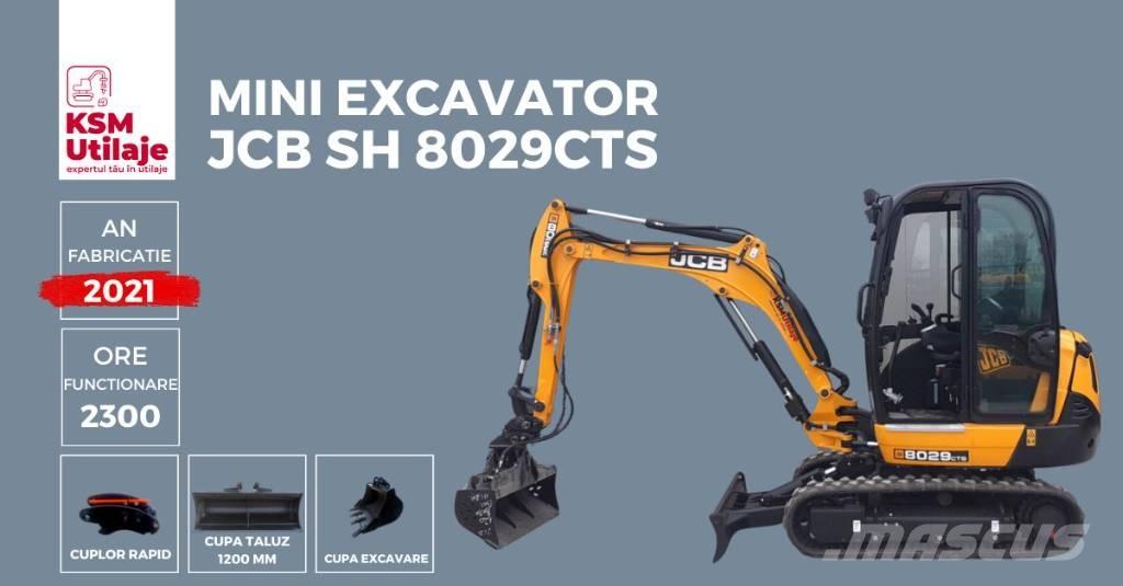 JCB 8029 CTS Mini excavators < 7t