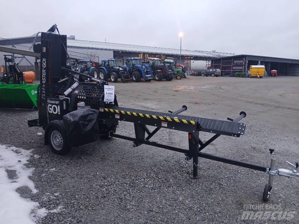 Pilkemaster Go Wood splitters, cutters, and chippers