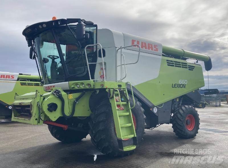 CLAAS LEXION 660 Combine harvesters