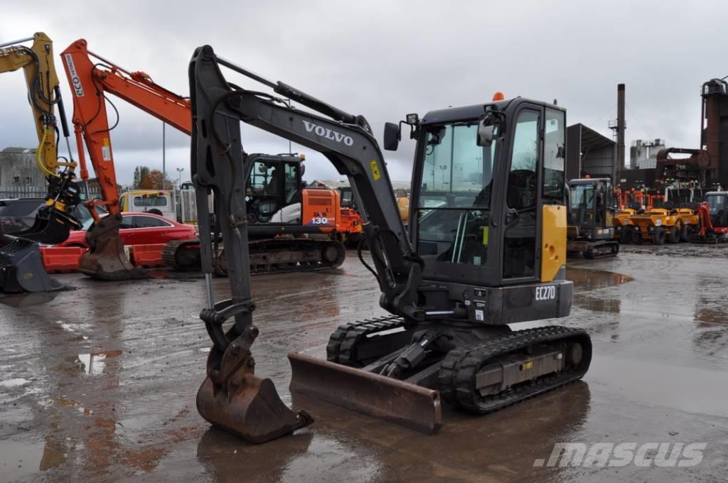Volvo EC 27 D Mini excavators < 7t