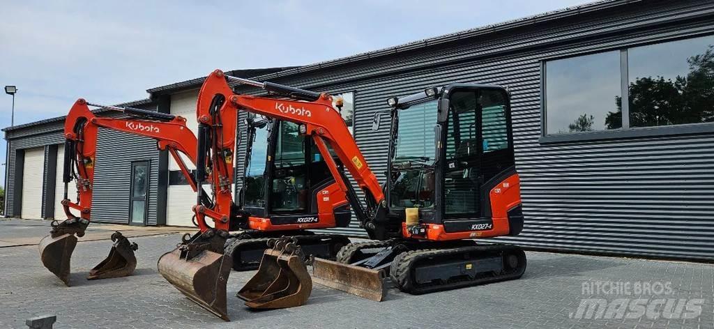 Kubota KX027-4 Mini excavators < 7t