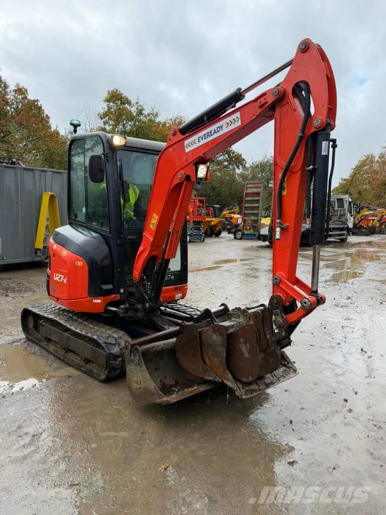 Kubota U 27-4 Mini excavators < 7t
