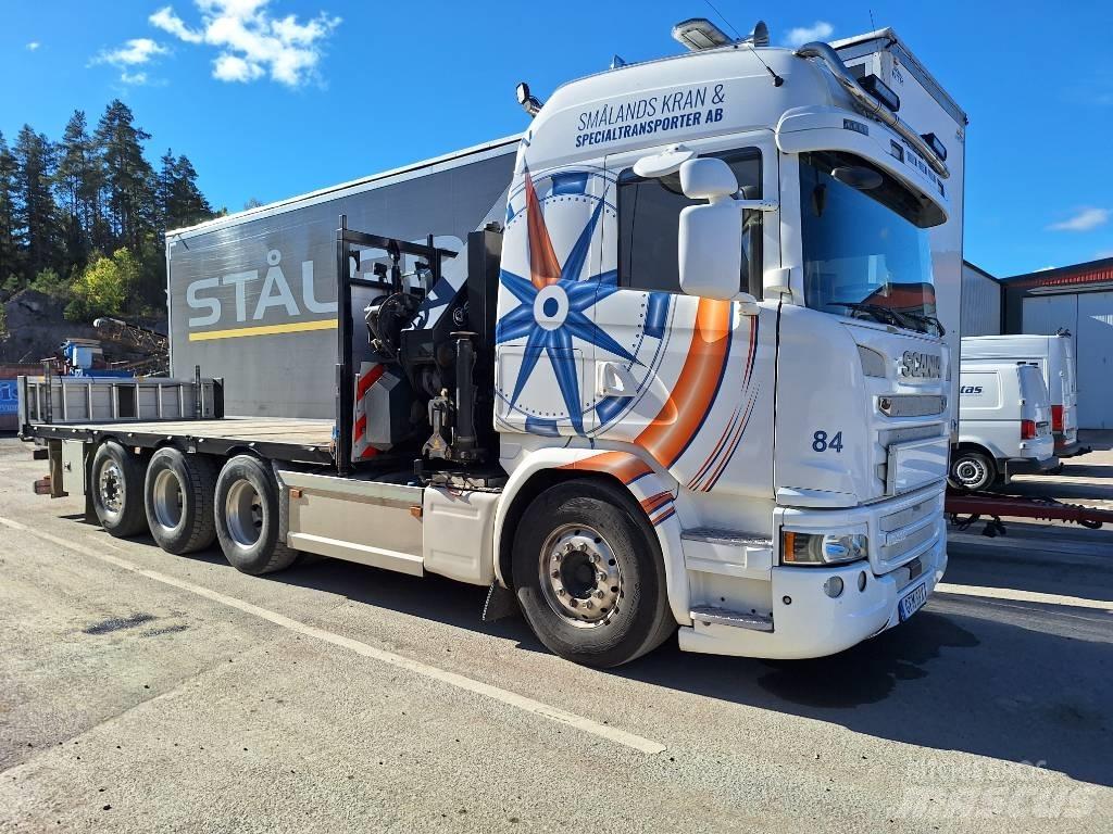 Scania G490 LB8x4*4 Crane trucks